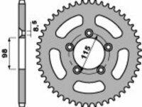 Kit de cadena DID/PBR 420NZ3 14/48 compatible para Gas Gas MC Husqvarna TC 65