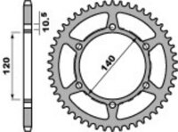 DID/PBR Kettensatz 520VX3 15/37 passend für Kawasaki W 800 A 11-17