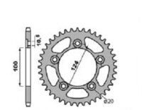 Kit catena DID/PBR 520ZVM-X 15/44 adatto per Ducati Panigale 899 14-15