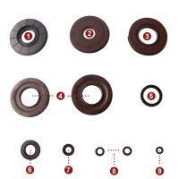 Original Motor Oil Seal Set for Suzuki GT 750 # 72-79