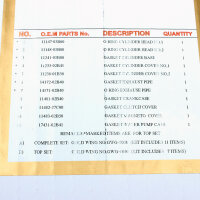 Jeu de joints de cylindre pour Suzuki RM 80 X (RC12A) 91-99