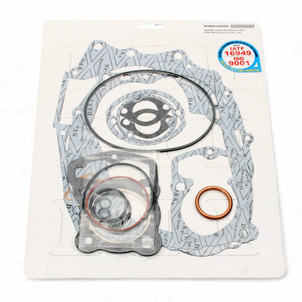 Engine gasket set complete for Honda CB 125 72-75 SL 125 S 71-76